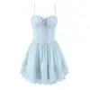 Fabricantes de Ropa para Mujer Transfronterizos al por Mayor 2026 Aliexpress Más Vendido Moda Vestido de Tirantes Bordado