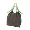 Bolso de Compras con Correa de Hombro Tejida Ajustable Correa de Extensión Cruzada Correa de Hombro Desmontable Correa Ancha de Dopamina