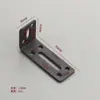 Suporte de Canto de Ferro Espessado Suporte de Canto para Gabinete de Ângulo Reto Fixador de 90 Graus Conector Triangular para Prateleira Reforço