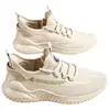 Zapatos de Primavera para Hombre Punta Redonda Zapatos de Malla para Hombre con Cordones Zapatos de Viaje para Hombre Zapatos Planos Casuales para Jóvenes Zapatos Deportivos para Hombre Venta al por Mayor