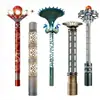 Luz de Paisaje Ledf Luz Cuadrada para Jardín Luz Exterior 3m Led Impermeable Súper Brillante Zona Escénica Parque Villa Comunidad Luz de Calle