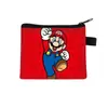 Nuevo Monedero de Mario, Porta Tarjetas y Llaves Mini de Alta Gama para Niños, Bolso Pequeño con Cremallera de Estilo Corto para Estudiantes de Gran Capacidad