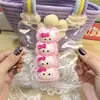 Estilo Xiaohongshu fresa arándano soufflé alto valor súper grueso celebridad de internet imitación masilla de silicona juguete de descompresión rebote