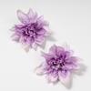 Flores Artificiales Moradas, Flores Falsas, Flores de Seda, Guirnaldas Hechas a Mano para DIY, Tocados, Ropa, Accesorios para el Cabello, Escenografía de Bodas