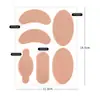 Parche Multifuncional de Terciopelo Antidesgaste para Tacones Altos, Artefacto Antidesgaste para Pies de Mujer, Parche para Talón, Absorbente de Sudor, Transpirable, Parche Aleatorio para Piel