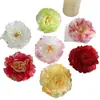 Cabezas de flores de peonía grandes, flores artificiales para decoración de bodas, fondo de pared floral, accesorios para linternas DIY, flores de seda, accesorios para fotografía