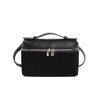 Nova bolsa feminina 2024 simples moda ombro crossbody bag moda moda duplo zíper popular pequeno quadrado bolsa bolsa