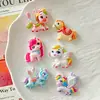 Dibujo Animado Lindo Resina Caballo Volador Mini Simulación Pasador DIY Accesorios de Pegamento de Crema Decoración de Funda de Teléfono