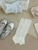 Calcetines Miu Estilo Ballet JK para Mujer, Calcetines de Verano Finos de Malla Hueca Adelgazantes Caídos, Calcetines Largos