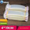 Em estoque 4 * 19 CM dupla camada 6 fios saco OPP delgado transparente auto-adesivo saco de embalagem de jóias de plástico saco atacado