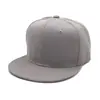 Gorra de Hip-Hop de Ala Plana con Logo Bordado, Gorra de Street Dance, Color Sólido, Gorra de Ala Plana de Algodón Puro, Venta al por Mayor y al por Menor, Gorra Ralph Lauren