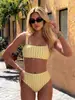 Bikini sexy de dos piezas de nuevo estilo 2026 para mujer de AliExpress, estilo europeo y americano de moda, adecuado para la playa, la costa y las aguas termales.