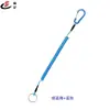 Cordón de Pesca al por Mayor con Cuerda Antiperdida, Cable de Acero Telescópico, Cordón con Mosquetón de Rebote Automático