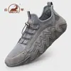 Zapatos Deportivos Transpirables de Malla Ligeros con Suela Suave Antideslizantes para Hombre Gongyang Originales Nuevos Zapatos Casuales para Senderismo al Aire Libre para Hombre