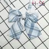 Accesorios de Uniforme a Cuadros con Corbata de Moño Estilo Universitario Japonés Corbata de Moño JK Corbata Pequeña Camisa de Mujer Uniforme Académico