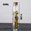 Suministro de fábrica 30 mm de diámetro bayoneta Corcho control botella Anoectochilus roxburghii Cordyceps botella de embalaje corcho botella de vidrio