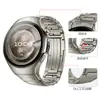 Adecuado para Huawei Watch5 Correa de Reloj Original Mismo Estilo Real Forma de I Correa de Reloj de Metal de Titanio Correa de Reloj de Metal Prensado Dlc