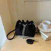 Bolsa de Corrente Suede Retrô Transfronteiriça Feminina 2026 Nova Casual Versátil para o Dia a Dia Ombro Único Bolsa Transversal Tendência