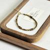Pulsera de Cuentas de Cristal de Piedra Natural Maillard Otoño e Invierno Personalizada Combinable Diseño Nicho Regalo de Vacaciones Joyería de Mano