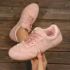Zapatos Casuales Deportivos Cómodos de Estilo Nuevo para Primavera y Otoño de Tallas Grandes Europa Transfronteriza Ligeros de Suela Plana Versátiles con Cordones Zapatos Casuales Individuales