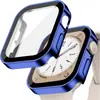 Adecuado para applewatch Funda Protectora de Película Borde Recto Funda para Reloj Funda para Apple Watch s9 Película Pieza Única s8 Funda Impermeable