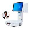 Balança Inteligente e Caixa Registradora Tudo-em-Um Frutaria Legumes Frescos e Comida Cozida Tela Sensível ao Toque PC Balança Conveniência Supermercado Caixa Registradora