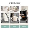 Alfombrilla de Silicona para Cafetera de Nuevo Producto Transfronteriza, Grado Materno e Infantil, Cocina, Cafetería, Bar, Drenaje de Agua, Control de Secado, Filtración de Agua, Antideslizante, Engrosada