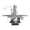 Fresadora Universal de Cabeçote Rotativo X6436, Fresadora de Dupla Finalidade Vertical e Horizontal, Fresadora de Cabeçote Rotativo X6436, Fresagem de Canaletas e Perfuração de Furos