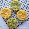 2018 Novo Molde de Bolo de Lua Pato Mandarim Brincando na Água Pressão Manual Conjunto de 4 Peças 125g mooncakemo