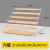 Caixa Display para Caixa Surpresa de Bonecas Bubble Mart, Suporte Exibidor de Figuras Trapezoidal, Rack de Armazenamento de Caixas Surpresa em Acrílico