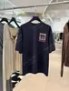 [Producto Destacado] Yuran 26 Nuevo Estilo de Principios de Otoño Algodón Lino Amigable con la Piel Lavado Enzimático Estampado Graffiti Bordado Camiseta de Manga Corta