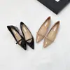 Zapatos de Mujer para Subir la Altura de 5CM, Punta Abierta, Puntiagudos, Poco Profundos, sin Cordones, Estilo Hada 2026, Zapatos de Abuela con Lazo