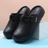 Zapatos Birkenstocks para Mujer Verano Resistentes al Desgaste Antideslizantes Suela Gruesa Chanclas Superiores EVA Pies Sin Mal Olor Playa Sandalias de Gama Alta