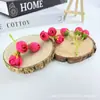 3 Cadenas de Flores de Capullos de Rosa Pequeños, Flores Artificiales para Decoraciones de Boda, Arreglos Florales, Decoraciones de Pared de Flores, Accesorios Florales Hechos a Mano para DIY