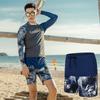 Roupa de Mergulho Langchen para Homens, Shorts Esportivos de Natação de Secagem Rápida para o Verão, Shorts de Praia Soltos, Shorts Masculinos, Shorts de Mergulho com Proteção Solar, Estilo Curto