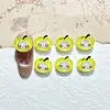 Novo Chapéu Hello Kitty Maçã Desenho Animado Acessórios de Nail Art Fofo Resina 3D DIY Brincos Acessórios para Penteado