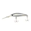 Venta al por mayor nuevo señuelo Luya lengua larga Mino señuelo duro 6.2g6cm agua flotante ABS señuelo duro reforzado estañado tres anzuelos