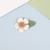 En stock Suministro Directo Pegatina de Tela de Lazo Multicapa de Puntos Tejidos Polo Todo-partido Flor Sencilla Borla Pegatina para Pie Lazo
