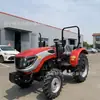Exportación Transfronteriza 704 Remolque de Tractor de Cuatro Ruedas Transportador de Cortacésped de Pasto Certificado CE Tractor Agrícola