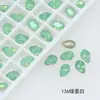 Dongzhou Crystal 4*6mm Gota d'Água Diamante Cintilante para Nail Art Acessórios de Nail Art com Diamantes em Forma de Asas de Borboleta de Vidro Dongzhou Fabricante