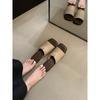 Pantuflas de Mujer Zapatos de Verano para Salir 2024 Nuevo Estilo Coreano Hada Playa Suave Sandalias Planas