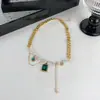 Moda Versátil Varios Estilos Collar con Colgante de Perla Moda Femenina Accesorios de Cuello Simples Frescos Venta de Liquidación Joyería