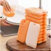 Esponja para lavar platos de doble cara alta densidad espuma abundante para el hogar limpieza de ollas y platos esponja de limpieza estropajo borrador mágico
