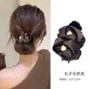 Presilha de Cabelo Estilo Coreano para Coque Feminino, Piranha de Cabelo de Alta Qualidade e com Volume para a Parte de Trás da Cabeça, Acessório de Cabelo Piranha para Meio Preso