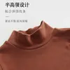 Nuevo Top Térmico de Media Altura para Mujer Otoño e Invierno, Camiseta Interior sin Mangas, Corte Ajustado, Chaleco de Hombros Anchos Forrado de Felpa