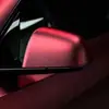Película de Cambio de Color para Espejo Retrovisor de Coche Negro Brillante Negro Piano Blanco Cristal Plata Electro-Óptico Plata Metálico Fibra de Carbono Envoltura para Espejo Retrovisor