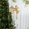 Decoraciones Navideñas Colgante Acrílico Árbol de Navidad Copo de Nieve y Carámbano Acrílico