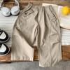 Calça Infantil Estilo Primavera e Outono Calça Cargo para Criança Pequena Calça Casual Estilosa de Outono para Crianças Calça Comprida Infantil Novo Modelo 2025