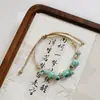 Cerâmica Jingdezhen Tecelagem Exquisita Estilo Floresta de Nicho Pulseira Barraquinha Popular Joias Pequenas Criativas Joias Atacado