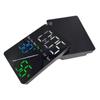 Relógio Digital Luminoso Hongqian 5508Led Inteligente Alto Volume Multifuncional Silencioso Despertador Infantil para Estudantes